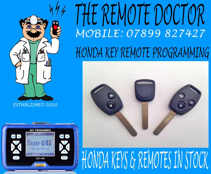 honda car key remotes