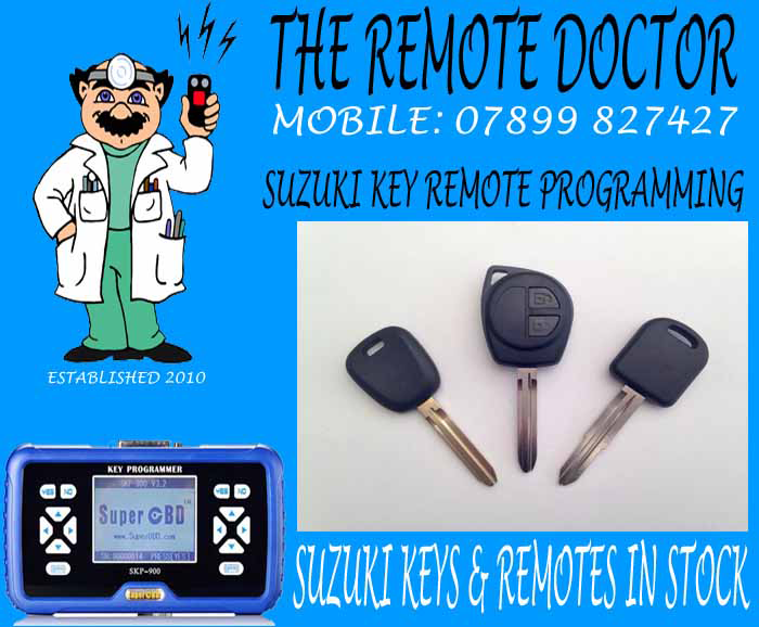 replacement suzuki key remote