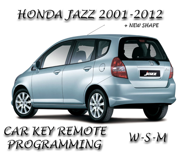 honda jazz car key
